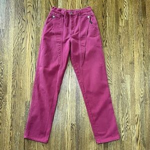 Vintage Rocky Mountain Bareback High Rise Mom Jeans Pink Size 29 USA 90s